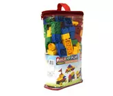 102 Pcs Build-To-Play Premium Interlocking Blocks I Block Games I Montessori Block Games